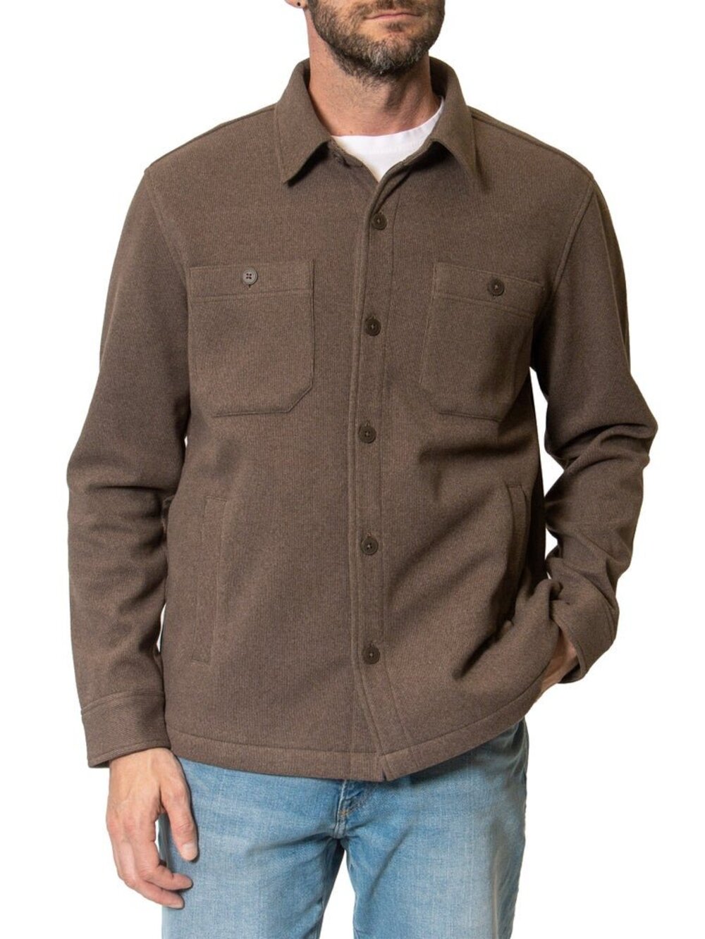 Billabong Men's Knit Shirt Jacket